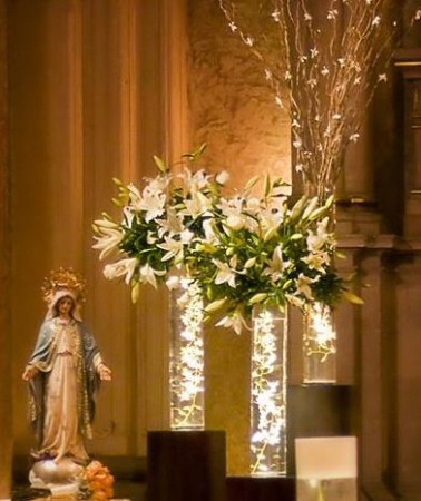 arreglo iglesia $400 c/u